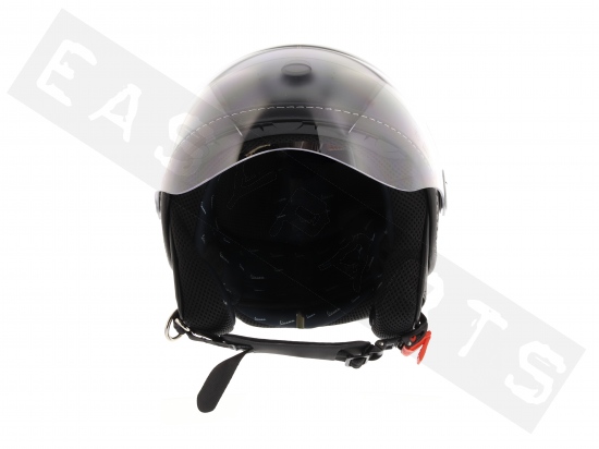 Piaggio Helm Demi Jet VESPA Visor 3.0 Zwart